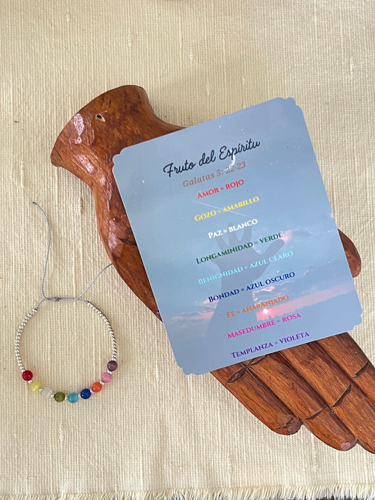 Pulsera Fruto del Espíritu